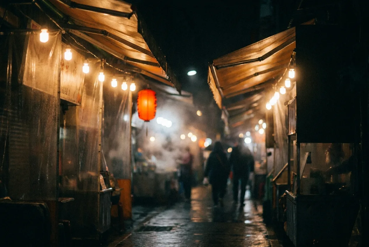 夜市照明學:一顆燈泡如何定義熱鬧